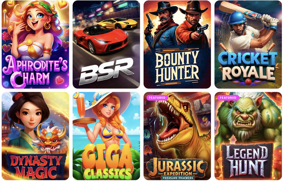 A selection of Spinocchio slot games